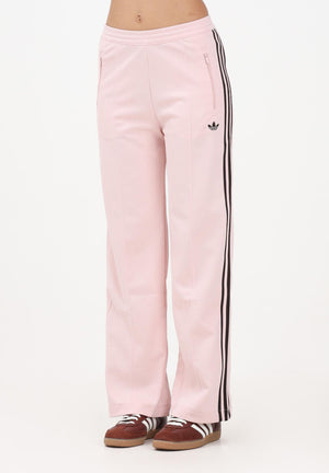 ADIDAS ORIGINALS Pantalone sportivo Adicolor rosa e marrone da donna KE3896 . ADIDAS ORIGINALS 