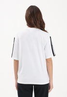 ADIDAS PERFORMANCE T-shirt a manica corta Essentials 3-Stripes Boyfriend bianca da donna JE1211 . ADIDAS PERFORMANCE 