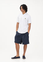 LYLE & SCOTT Polo a manica corta bianca da uomo realizzata in cotone piqué SP2400V 626 LYLE & SCOTT 