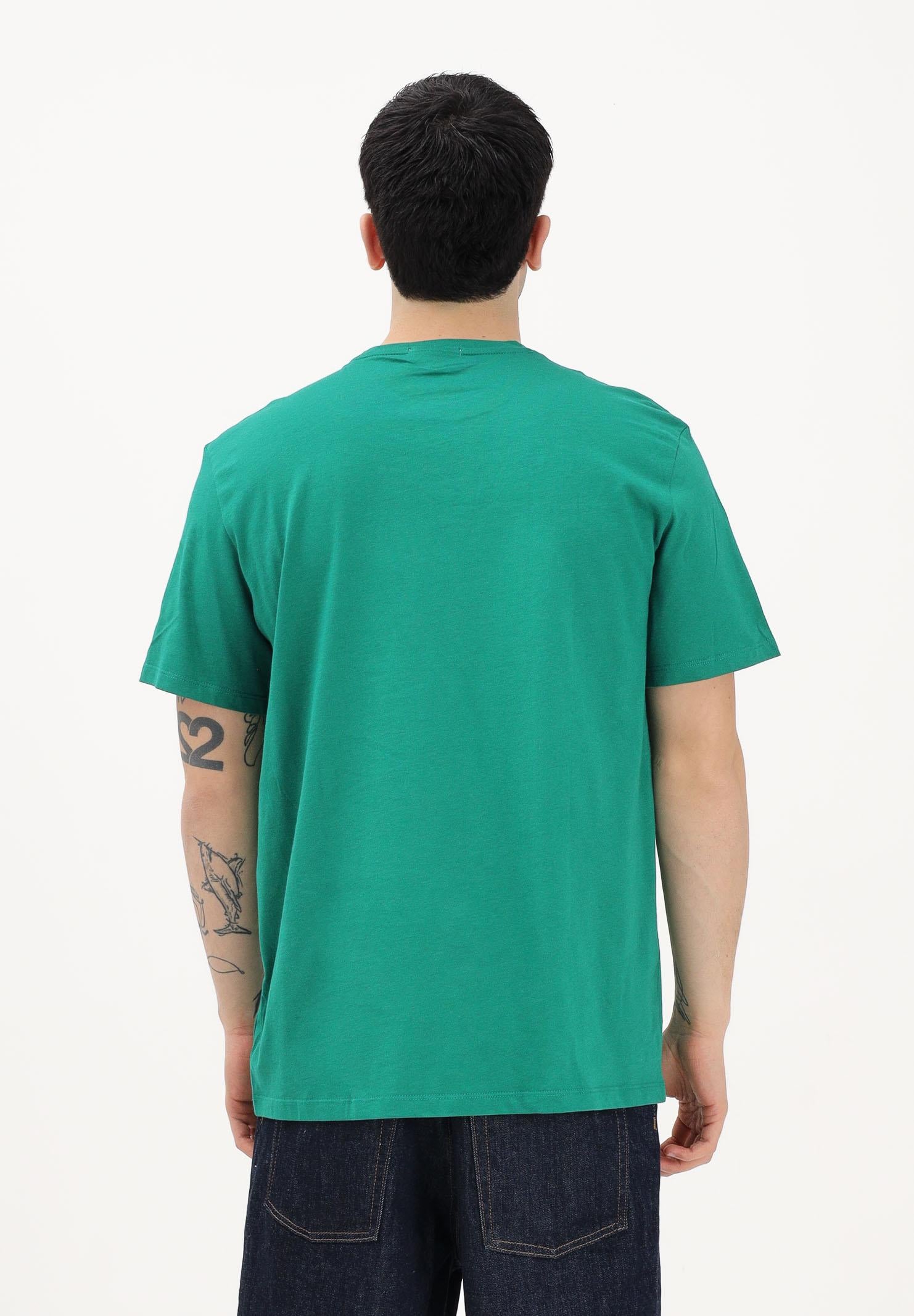 CALVIN KLEIN JEANS T-shirt a manica corta verde da uomo con stemma logo LV04RC272G L4G CALVIN KLEIN JEANS 
