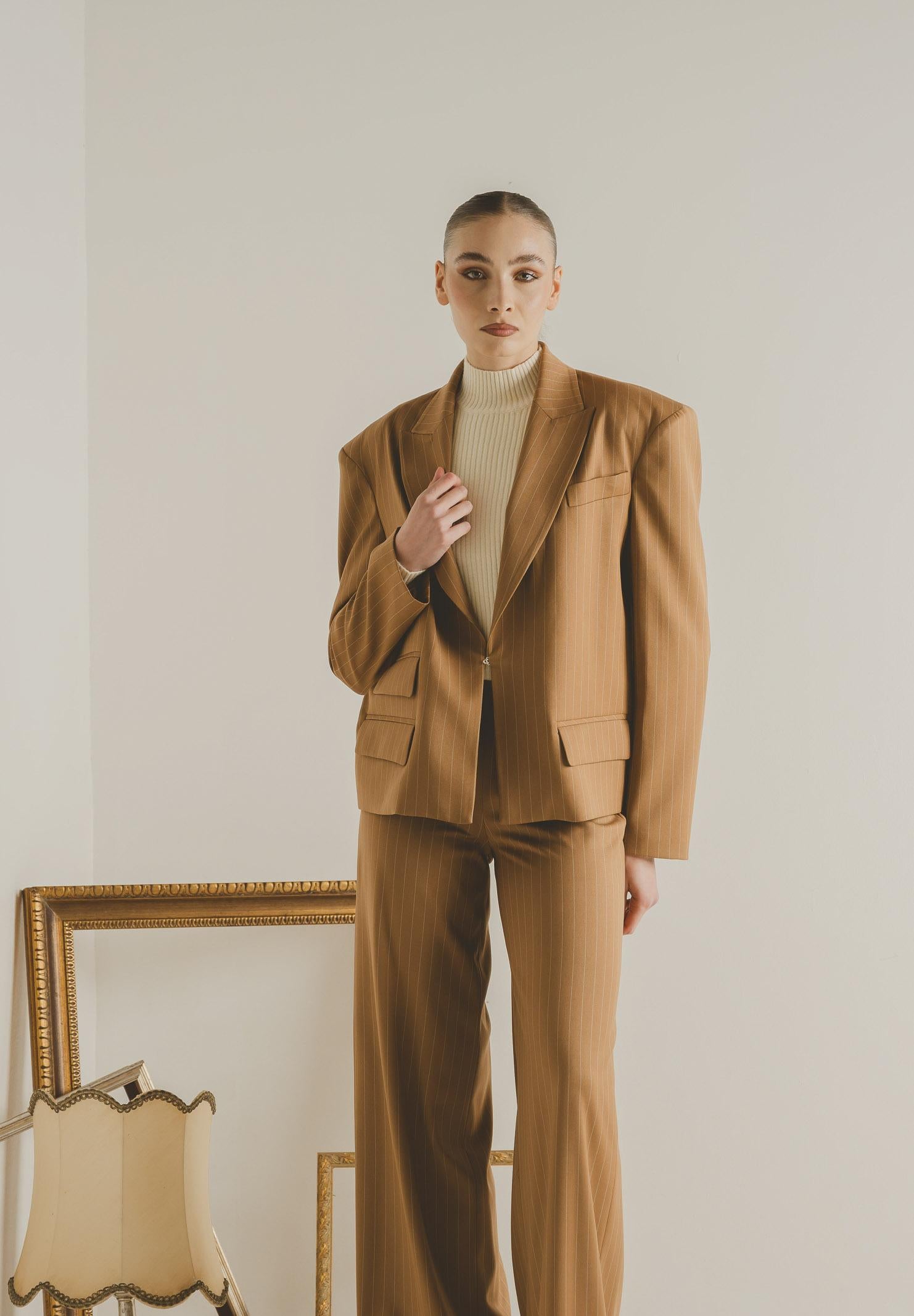 SANTAS Giacca OMBRE miele da donna PV2619 MI SANTAS 