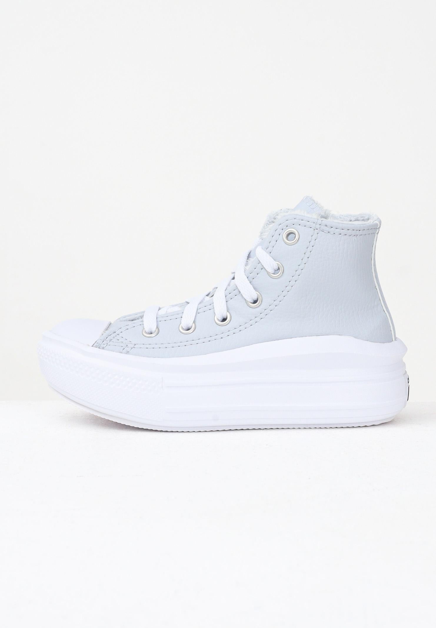 CONVERSE Sneakers Chuck Taylor All Star Move Fuzzy-Lining Platform ghiaccio da bambina A14416C  CONVERSE 
