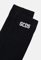 GCDS Calzini (3paia) neri per uomo e donna con logo A2EU3801UW1 99 GCDS 