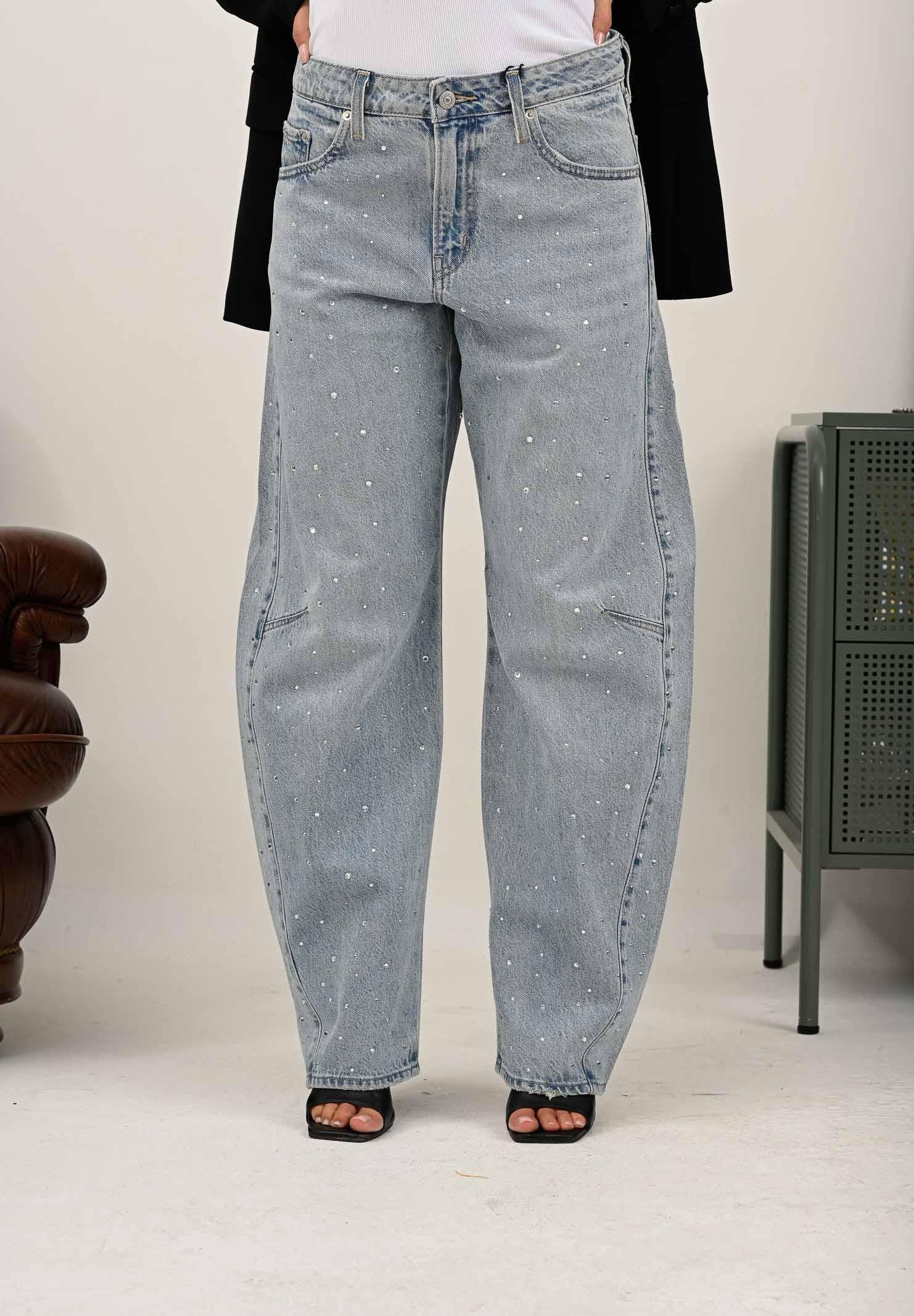 LEVI'S® Jeans Baggy Dad Barrel in denim chiaro da donna 0039A-0007  LEVI'S® 