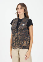 ADIDAS ORIGINALS Smanicato Leopard marrone da donna JV7557  ADIDAS ORIGINALS 