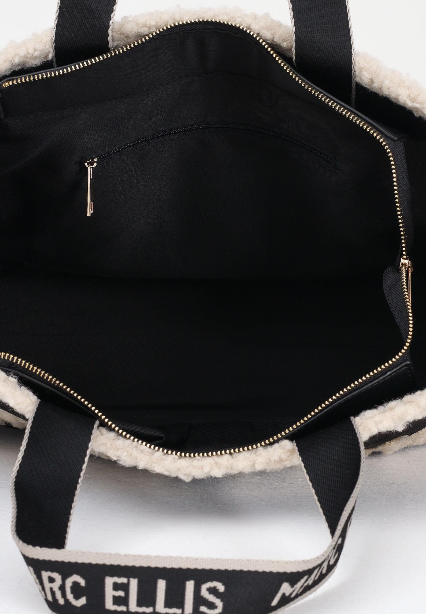 MARC ELLIS Shopper a mano Buby Ewe L25 nera da donna BUBY-EWE-L25 BL MARC ELLIS 