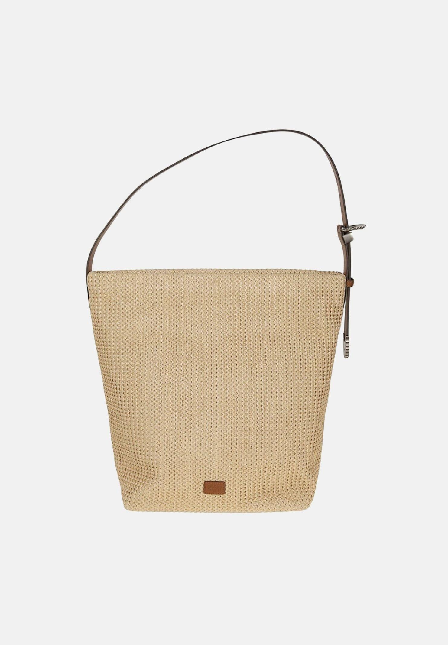 PINKO Borsa a spalla in rafia beige da donna 106834A391 HH2A PINKO 