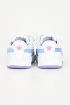 Sneakers Carina Street Bouncy Sky bianche da neonato 397977 01 PUMA 