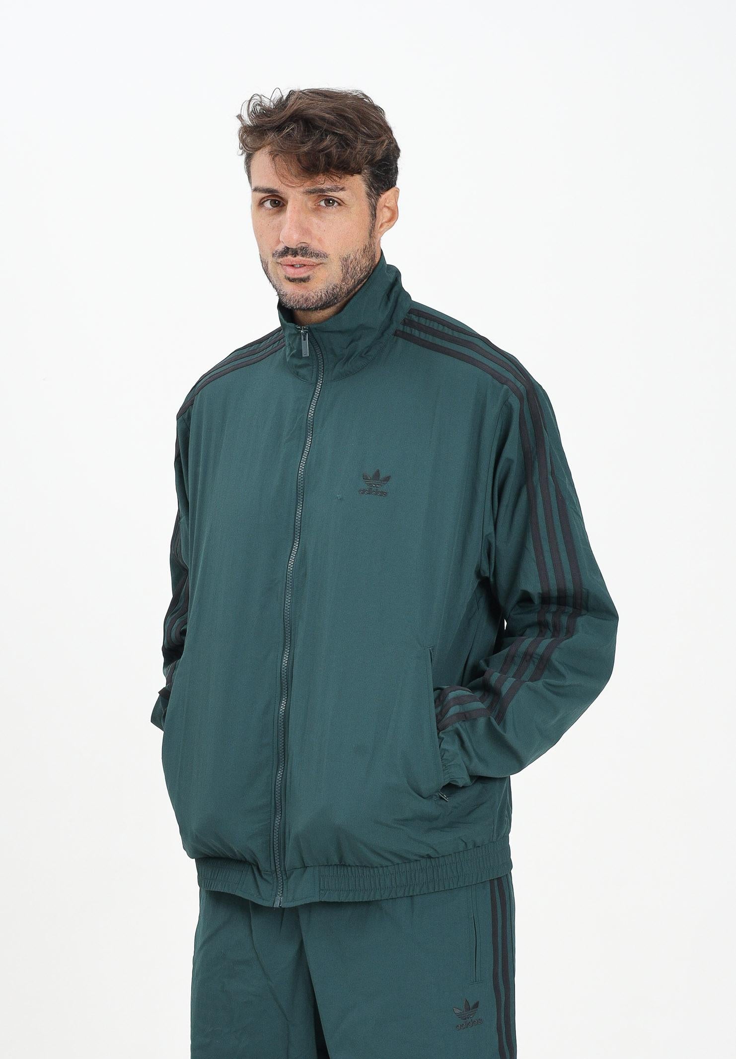 ADIDAS ORIGINALS Giacca a vento Adicolor Woven Firebird verde da uomo JY1329  ADIDAS ORIGINALS 