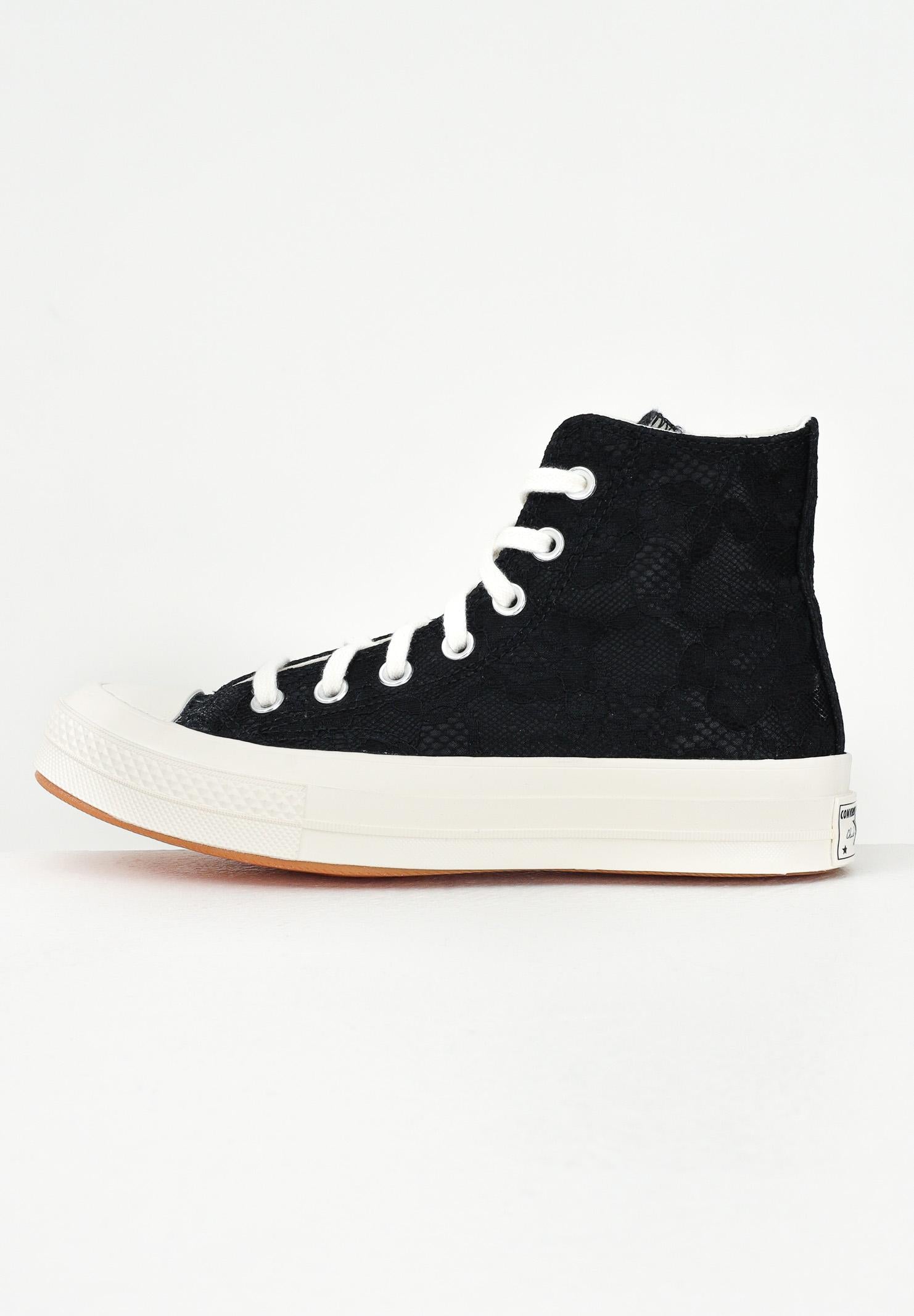 CONVERSE Sneakers Chuck 70 Laces nere da donna A13665C . CONVERSE 