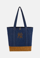 NEW ERA Shopper New York Yankees MLB Suede Denim blu da donna 60856115 . NEW ERA 