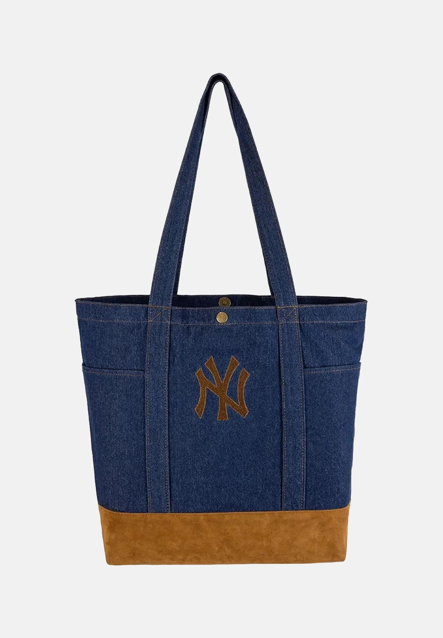 NEW ERA Shopper New York Yankees MLB Suede Denim blu da donna 60856115 . NEW ERA 