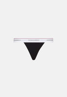 DSQUARED2 Perizoma a vita bassa nero da donna con logo D8L205790 010 DSQUARED2 