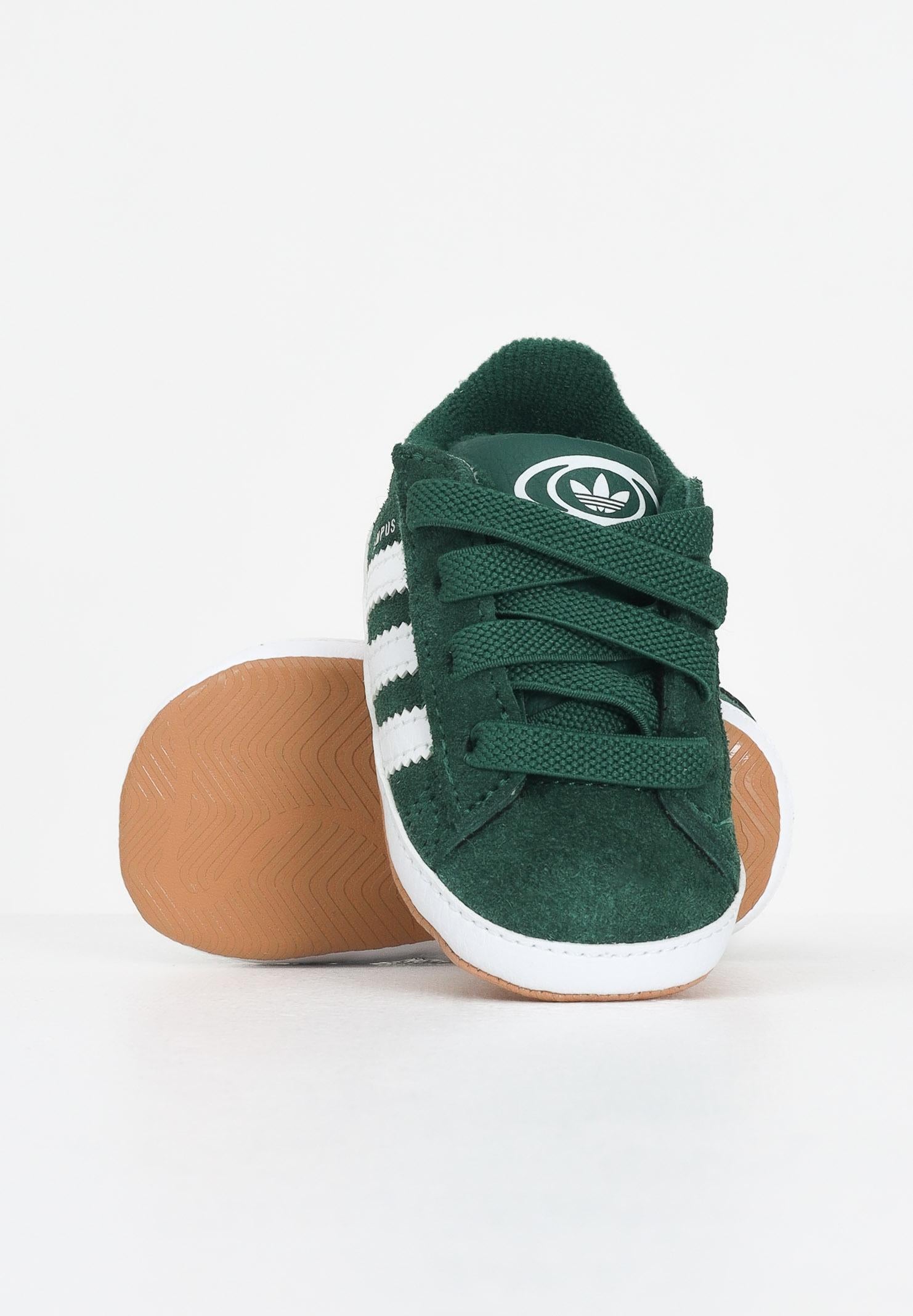 ADIDAS ORIGINALS Scarpe da culla Campus verdi da neonato JR5797 . ADIDAS ORIGINALS 