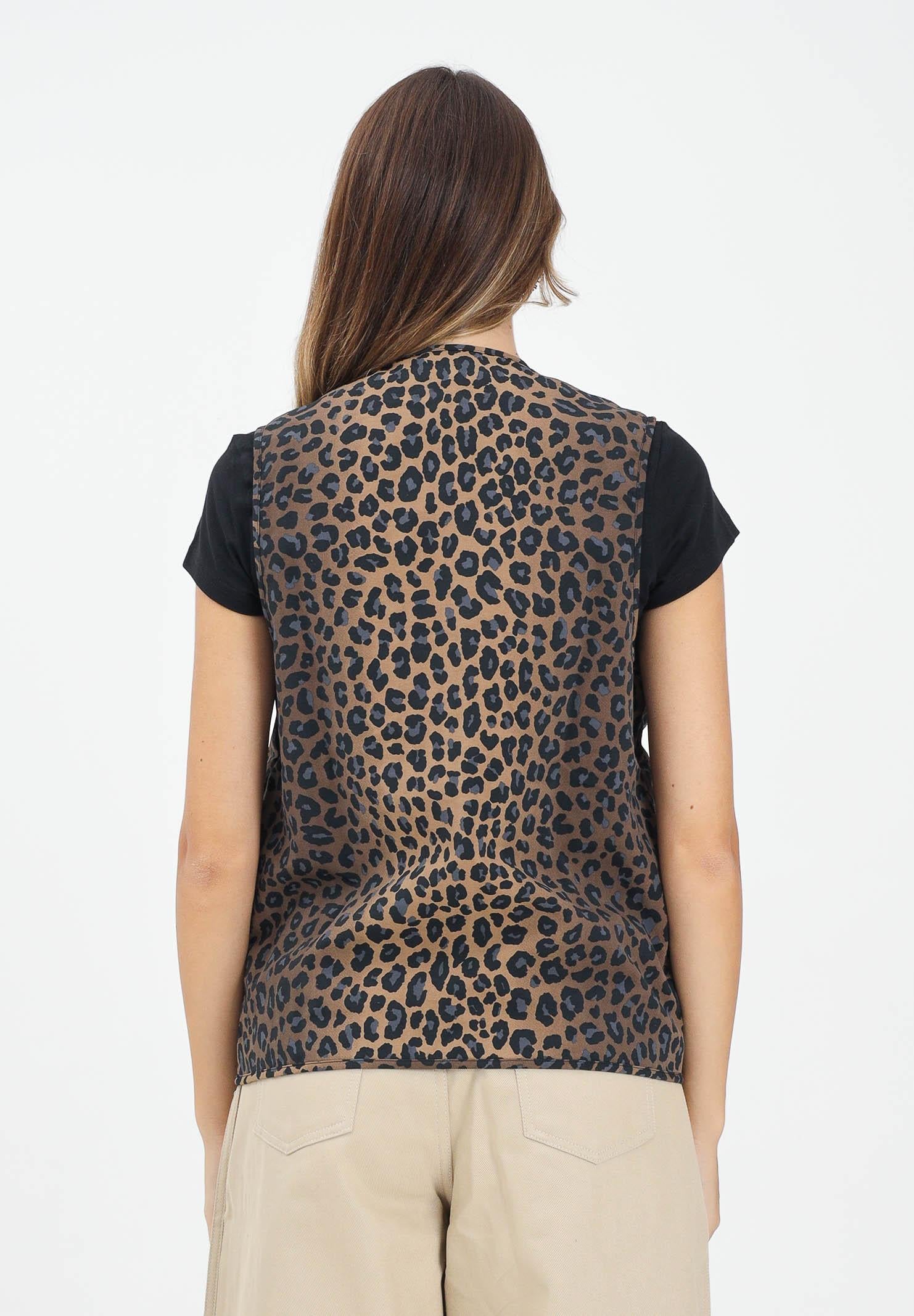 ADIDAS ORIGINALS Smanicato Leopard marrone da donna JV7557  ADIDAS ORIGINALS 