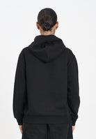 MARNI Felpa con cappuccio nera per donna, ragazzi e bambini rifinita da logo Patch Marni ricamato M01266M00V0 0M90D MARNI 