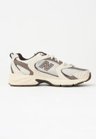 NEW BALANCE Sneakers 530 panna e marrone da uomo MR530ASM . NEW BALANCE 