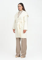 MAX MARA Cappotto NEWMANG panna da donna 2526016061600 001 MAX MARA 