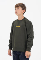 DSQUARED2 Felpa girocollo verde per donna, ragazzi e bambini con stampa logo DQ2739D0094 DQ518 DSQUARED2 