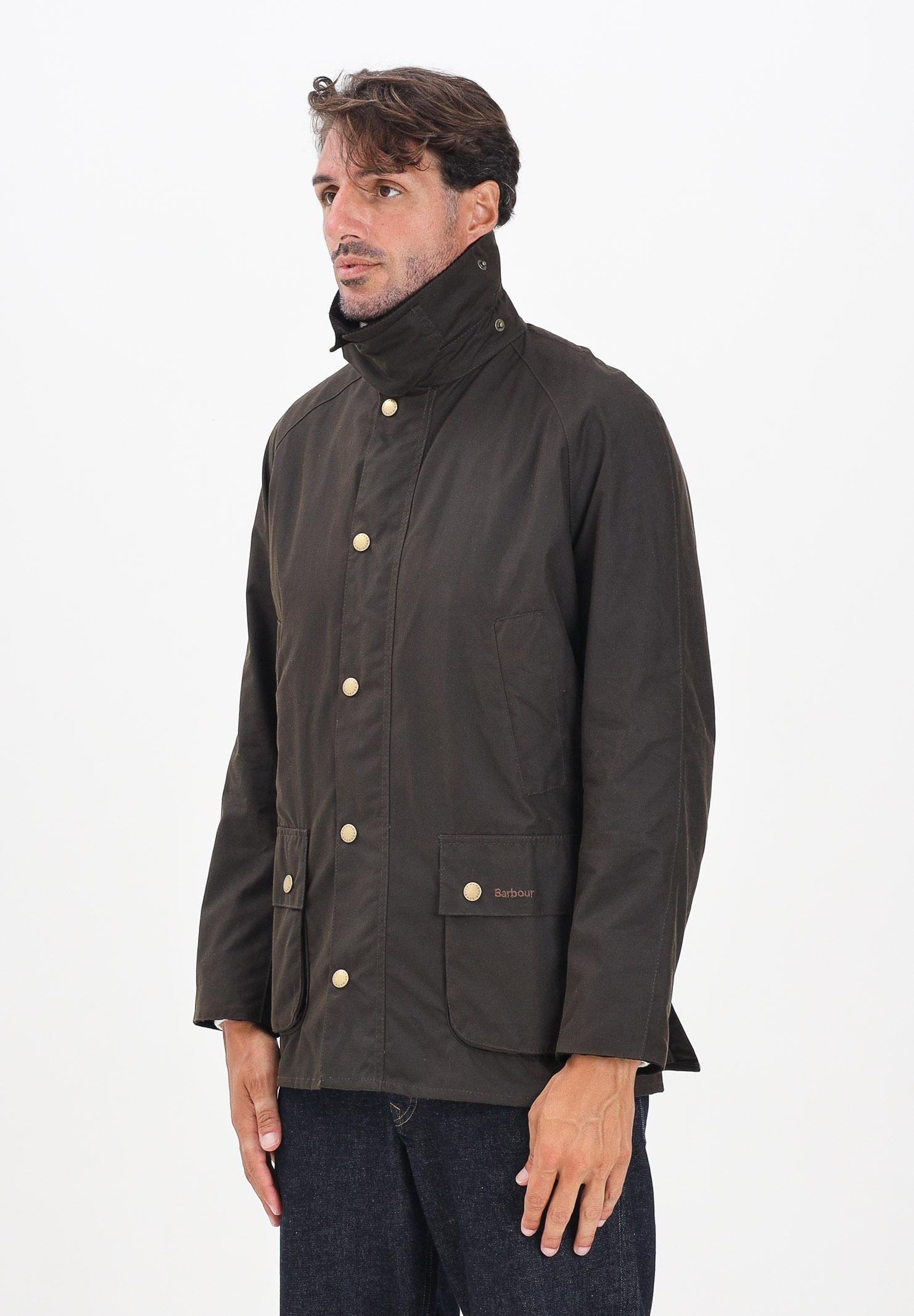 BARBOUR Giubbotto Ashby verde oliva da uomo 252MMWX0339 OL71 BARBOUR 