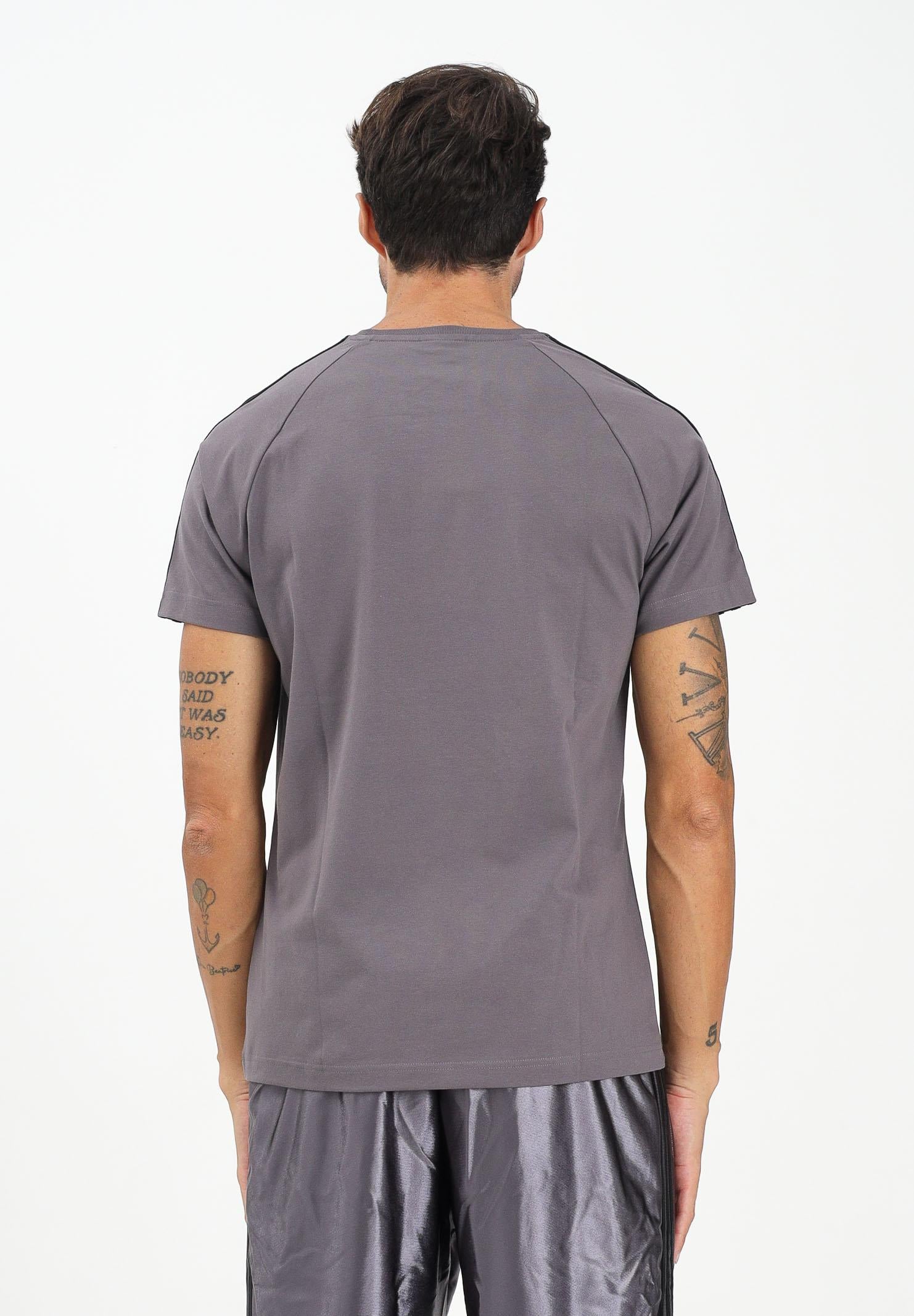 ADIDAS ORIGINALS T-shirt a manica corta Adicolor Trefoil Tight grigia da uomo JX1541 . ADIDAS ORIGINALS 
