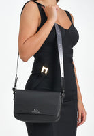 ARMANI EXCHANGE Borsa a tracolla nera da donna con logo 942912CC783 00020 ARMANI EXCHANGE 