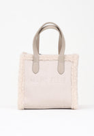 MARC ELLIS Borsa a mano Buby Suede S in morbido suede beige da donna BUBY-SUEDE-S TA MARC ELLIS 
