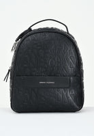 ARMANI EXCHANGE Zaino nero da donna con logo all-over XW002234AF15774 UC001 ARMANI EXCHANGE 