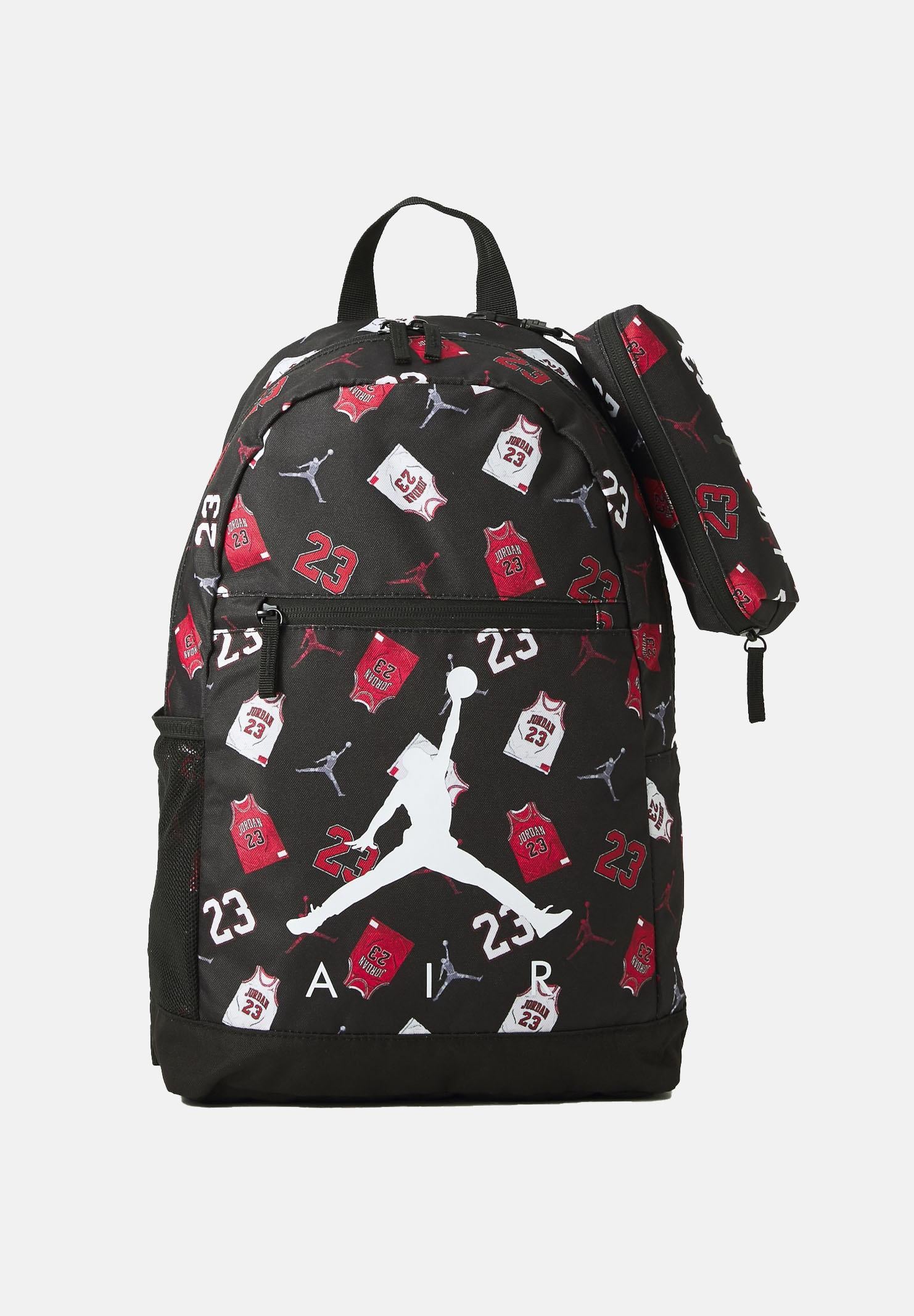 JORDAN Zaino AIR SCHOOL nero per bambino e bambina 9B0503 W0G JORDAN 