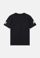 JORDAN T-shirt a manica corta Dynasty Patch nera per bambino e bambina 95F385 023 JORDAN 