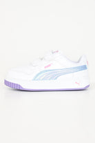 Sneakers Carina Street Bouncy Sky bianche da neonato 397977 01 PUMA 