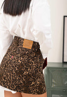 LEVI'S® Gonna corta Icon in denim animalier da donna A4694-0058  LEVI'S® 