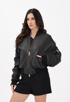 SIMONA CORSELLINI Giubbotto di pelle nero da donna A25CPGBS0101 V0003 SIMONA CORSELLINI 
