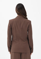 ONLY Giacca monopetto marrone da donna 15363835 CHMA ONLY 