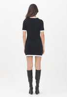 ONLY Abito corto nero da donna con profili in bianco 15356499 Black ONLY 