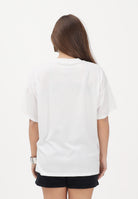 VICOLO T-shirt a manica corta bianca da donna con stampa RAB0495 02 VICOLO 