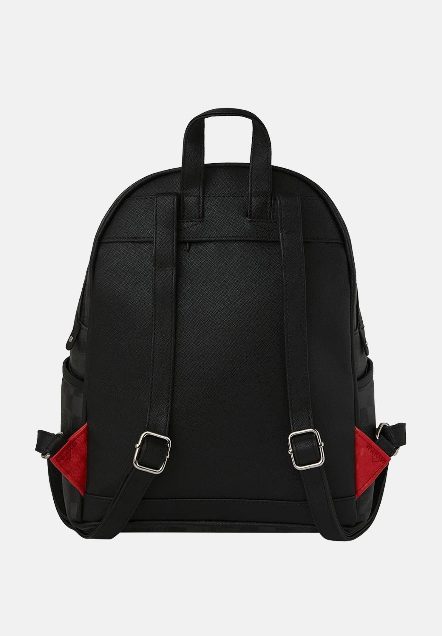 SPRAYGROUND Zainetto SCRIBBLE SHARK SAVAGE BACKPACK nero da donna 910B8226NSZ . SPRAYGROUND 