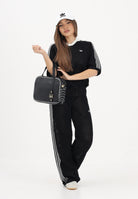 ADIDAS ORIGINALS Pantalone KNITTED CROCHET FIREBIRD nero da donna KC6494 . ADIDAS ORIGINALS 