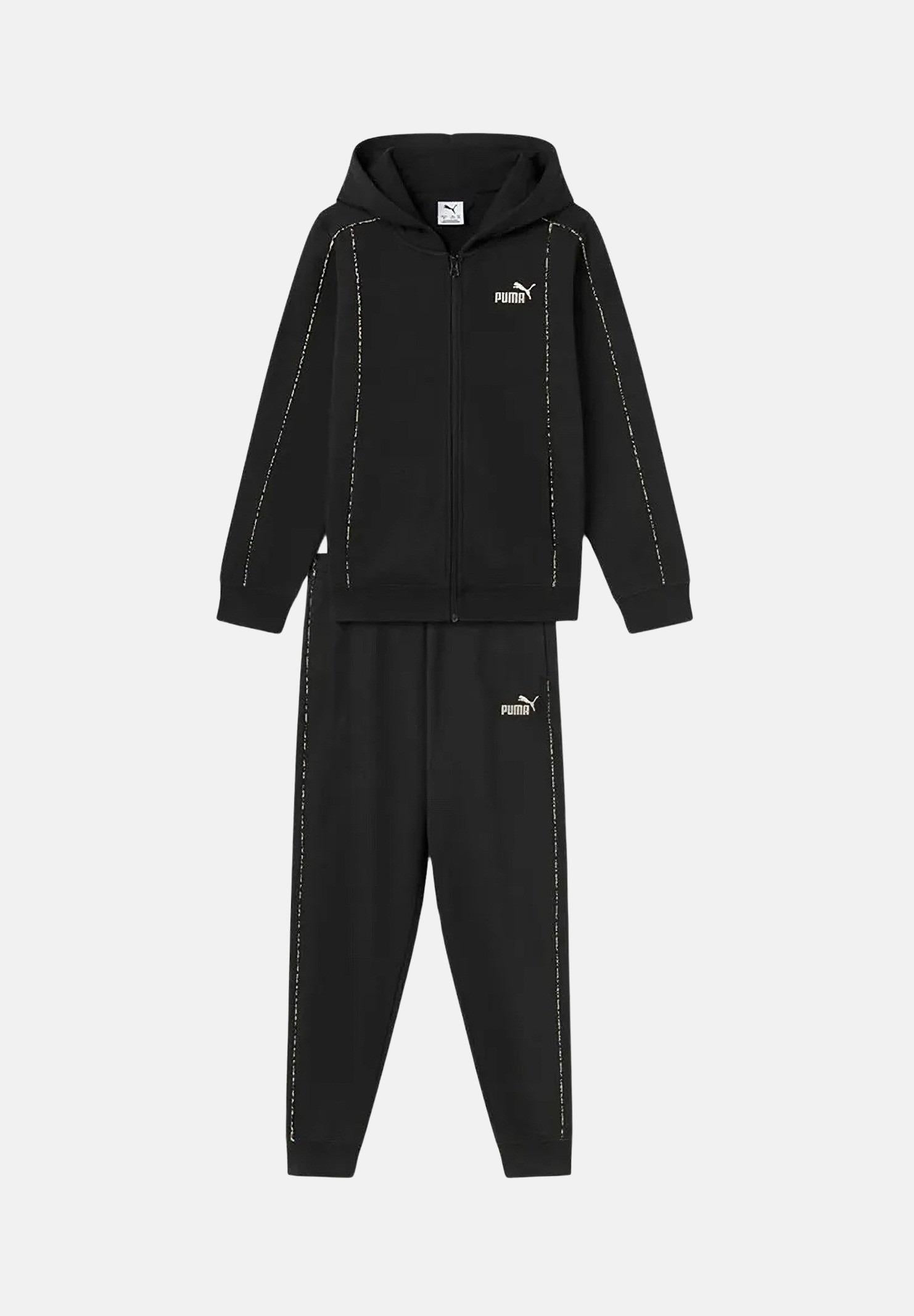 PUMA Tuta ESS+ Animal FZ nera da bambina 692213 01 PUMA 