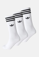 ADIDAS ORIGINALS Calzini 3 Stripes (3paia) bianchi per uomo e donna JV7401 . ADIDAS ORIGINALS 