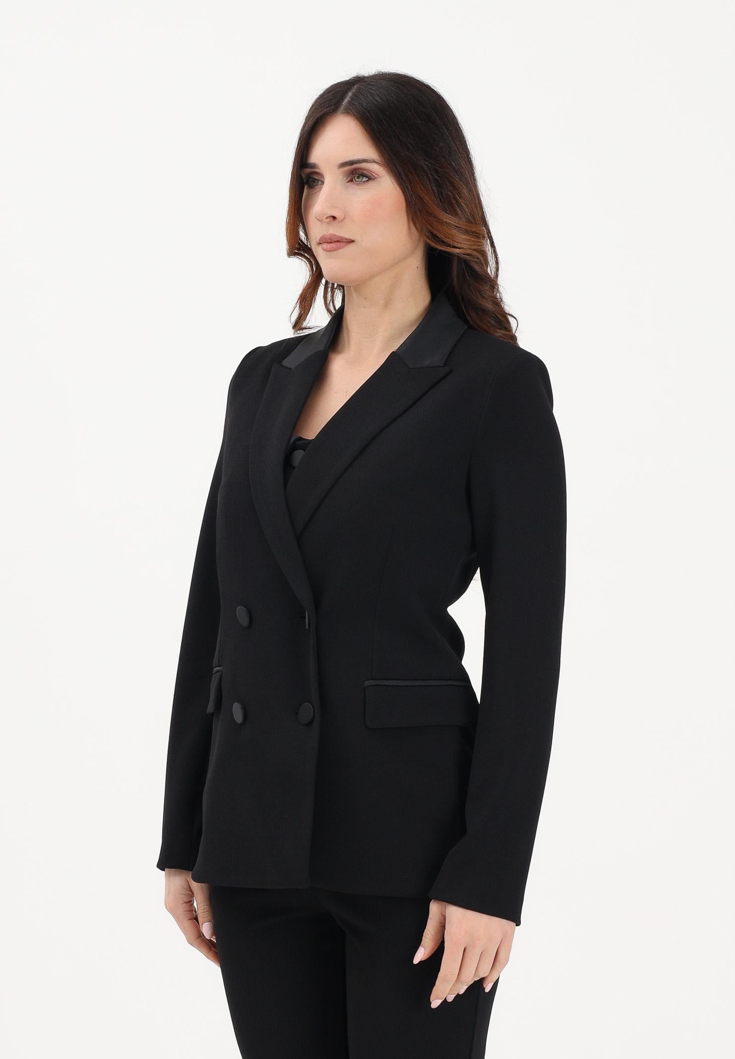 VICOLO Giacca doppiopetto nera da donna TAB0031 A99 VICOLO 