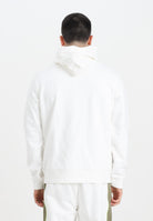 LACOSTE Felpa con cappuccio bianca da uomo con motivo color block SH8161 9IV LACOSTE 