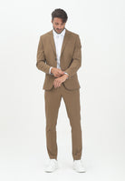 SELECTED HOMME Pantalone elegante marrone da uomo 16087825 Ermine SELECTED HOMME 