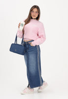ADIDAS ORIGINALS Maglione girocollo Athletic Dept Knitted rosa da donna LD4474 . ADIDAS ORIGINALS 
