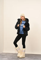 NAPAPIJRI Maglione girocollo D-UBAYE azzurro da donna NP0A892SB3E1 . NAPAPIJRI 