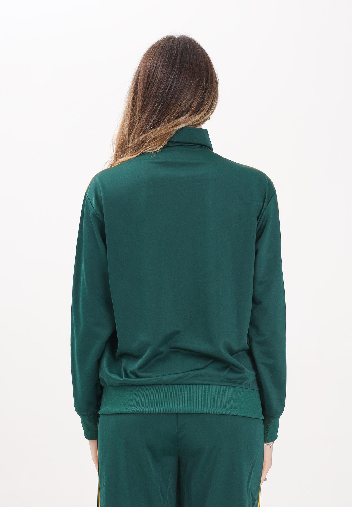 ADIDAS ORIGINALS Felpa con zip adicolor Classic Firebird Loose verde da donna JP2299  ADIDAS ORIGINALS 