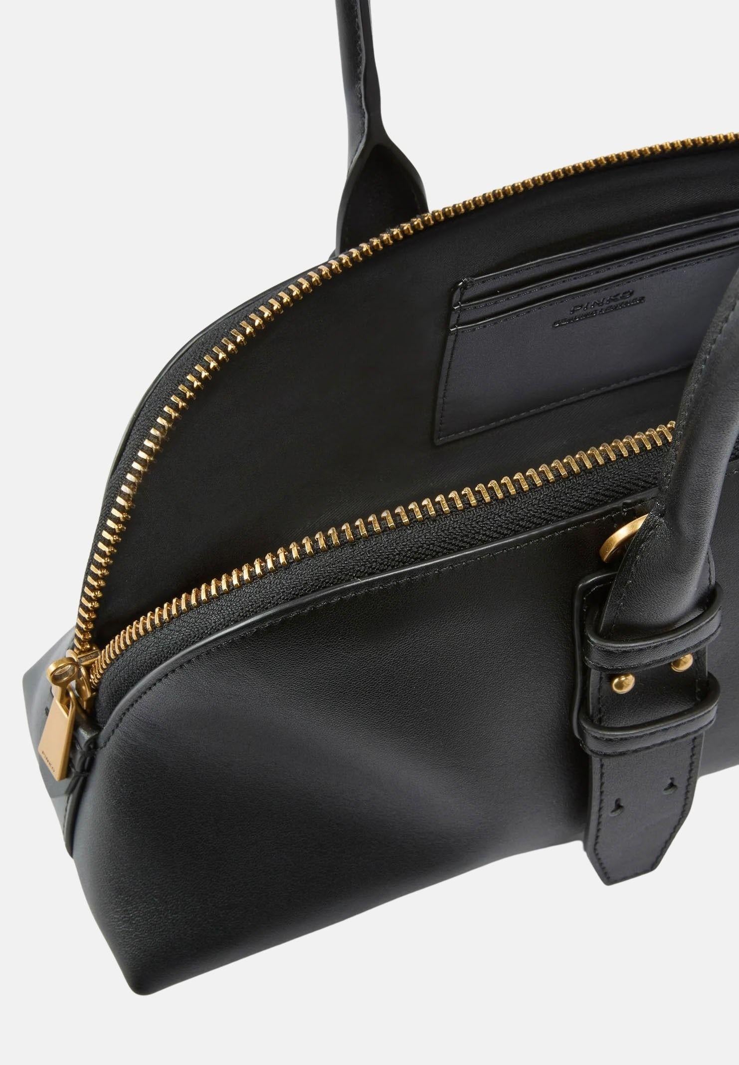 PINKO Borsa a spalla Escape Bag Horizontal nera da donna 106169A0QO Z99Q PINKO 