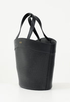 N21 Shopper nera da donna in tessuto spalmato traforato N2104SN0422 0N900 N21 