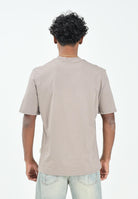 YES LONDON T-shirt a manica corta beige da uomo XM4235 TE YES LONDON 