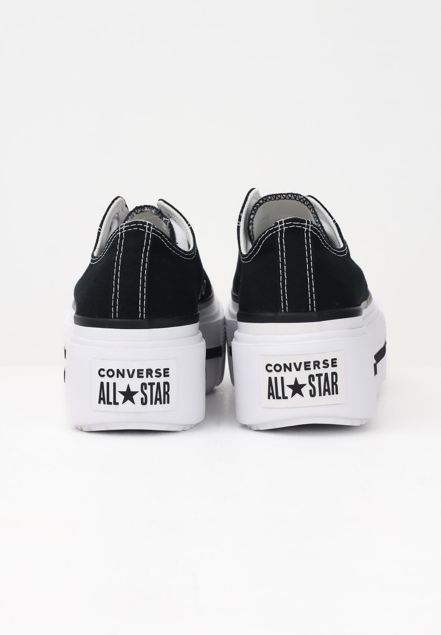CONVERSE Sneakers Chuck Taylor All Star Lift Double Stack Platform nere da donna A15490C . CONVERSE 